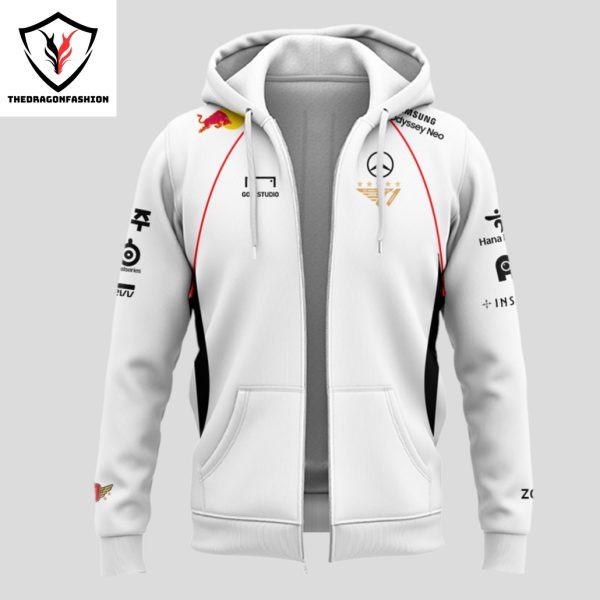 Personalized T1 World 2024 Champions Back To Back Zip Hoodie