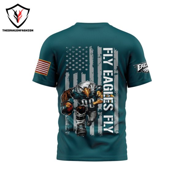 Philadelphia Eagle Fly Eagle Fly 3D T-Shirt