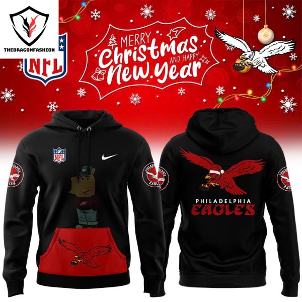 Philadelphia Eagles Merry Christmas And Happy New Year Hoodie