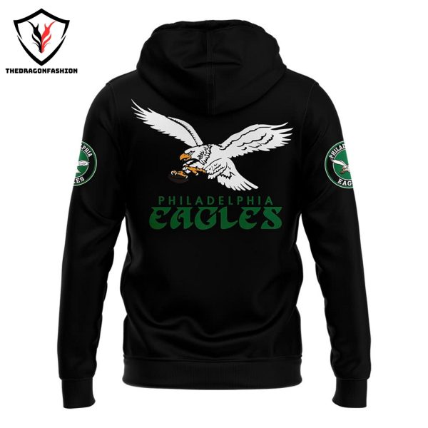 Philadelphia Eagles x Chill Guy Hoodie – Black