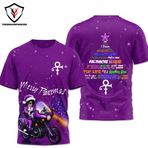 Prince – Merry Princemas Baltimore 3D T-Shirt