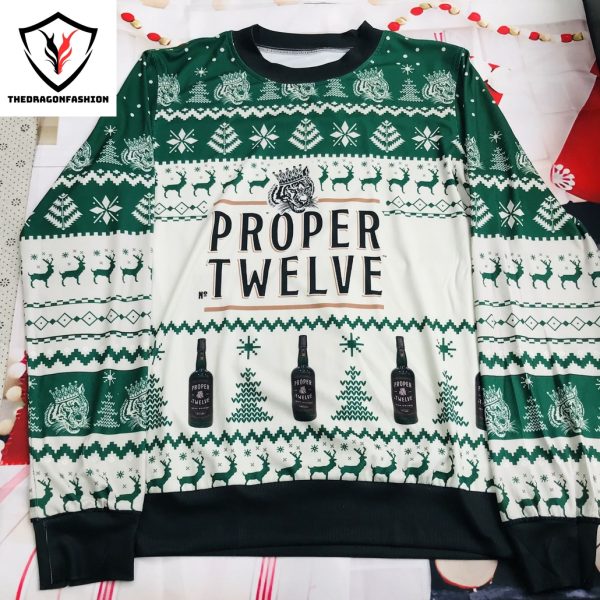 Proper Twelve Ugly Christmas Sweater