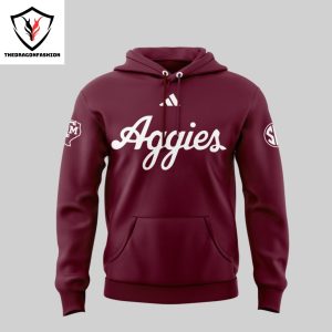 2024 Texas A&m Aggies Football Logo Design Hoodie