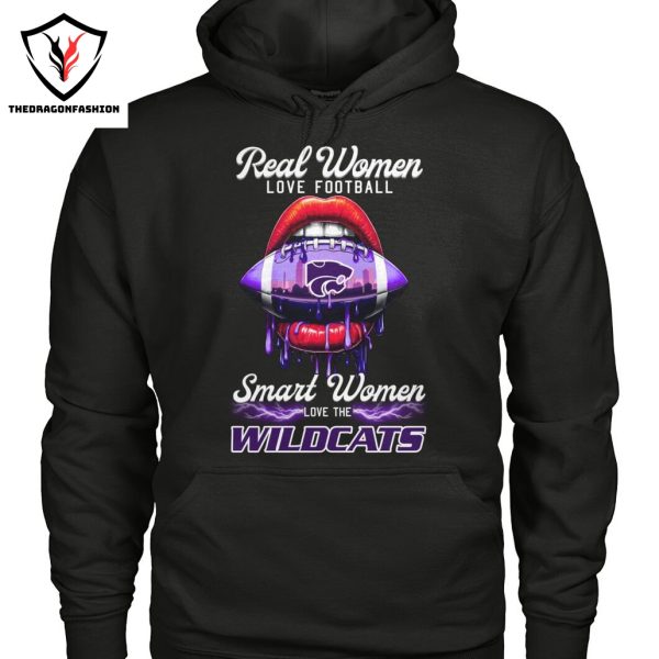 Real Women Love Football Smart Women Love The Kansas State Wildcats Unisex T-Shirt