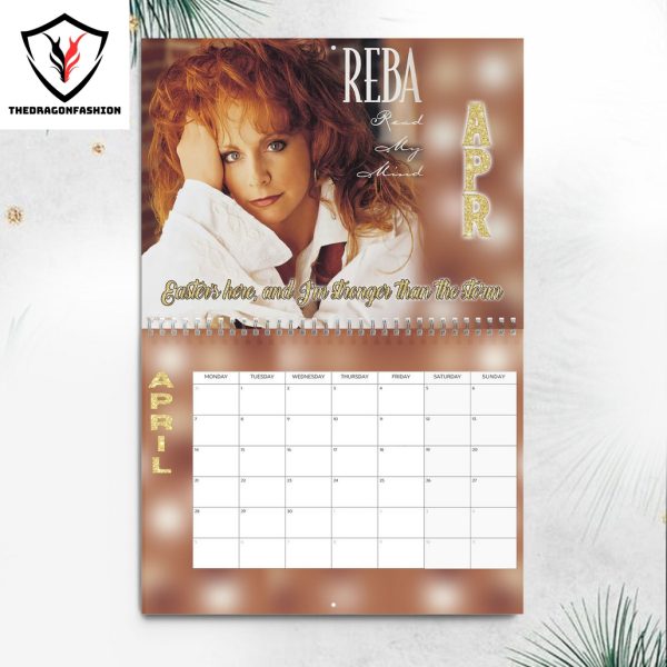 Reba McEntire Happy New Year 2025 Calendar