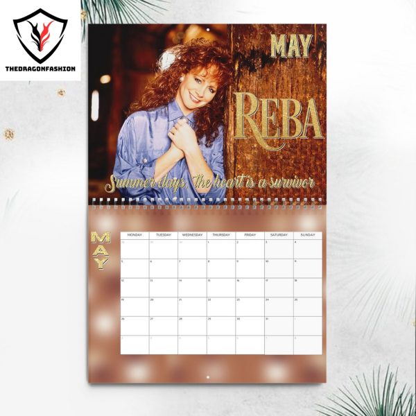 Reba McEntire Happy New Year 2025 Calendar