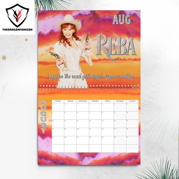 Reba McEntire Happy New Year 2025 Calendar