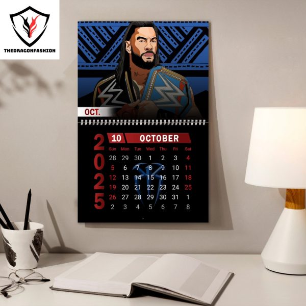 Roman Reigns Head Of The Table 2025 Calendar