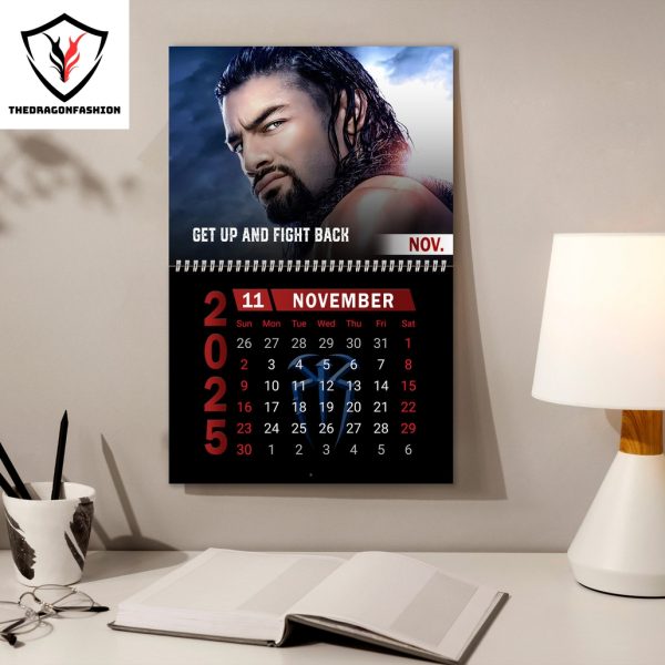 Roman Reigns Head Of The Table 2025 Calendar