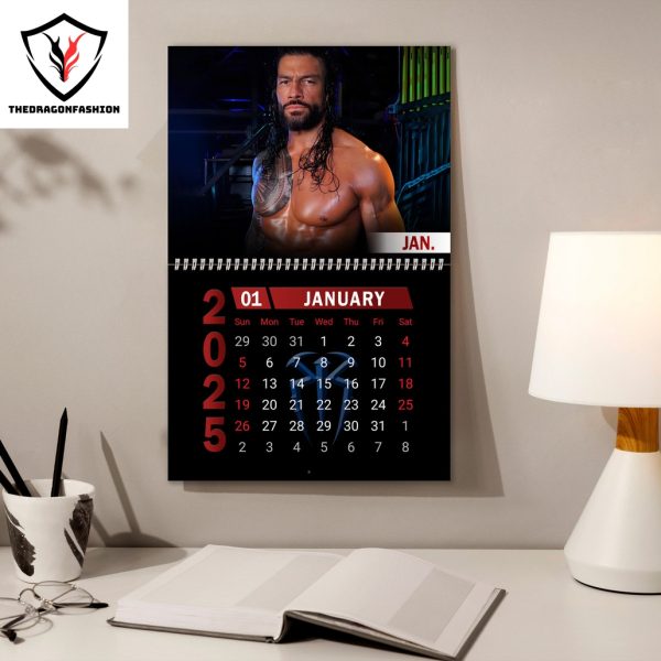 Roman Reigns Head Of The Table 2025 Calendar