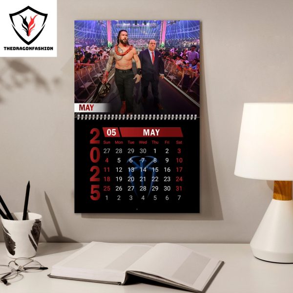 Roman Reigns Head Of The Table 2025 Calendar