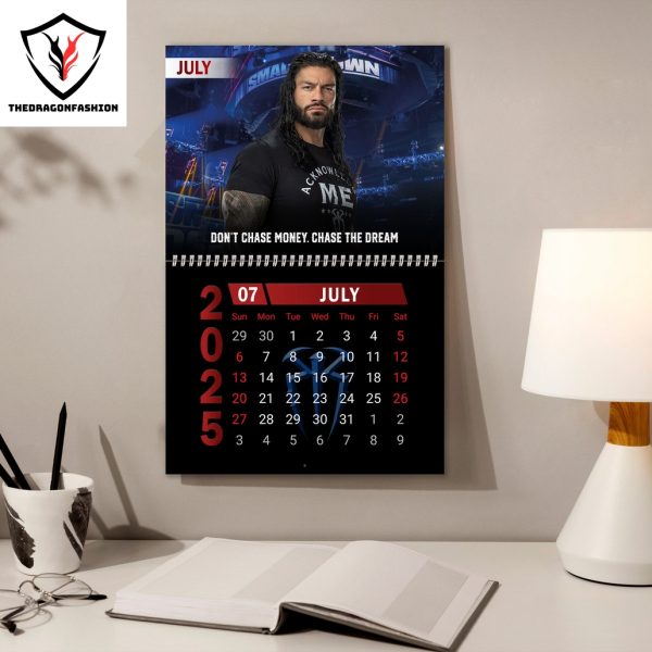 Roman Reigns Head Of The Table 2025 Calendar