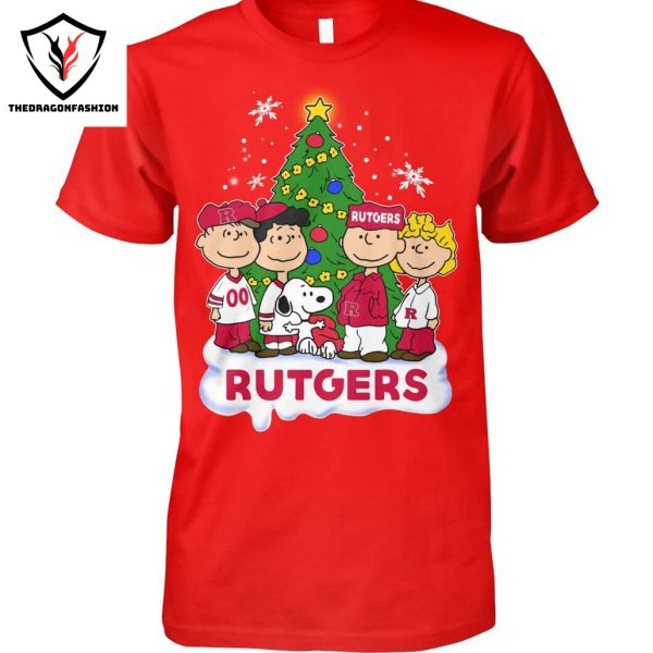 Rutgers Scarlet Knights x Snoopy Unisex T-Shirt