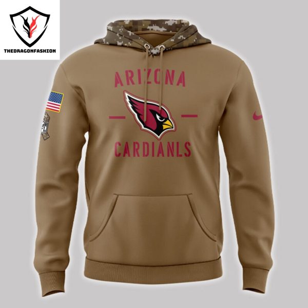 Salute To Service Arizona Cardinals Logo Hoodie