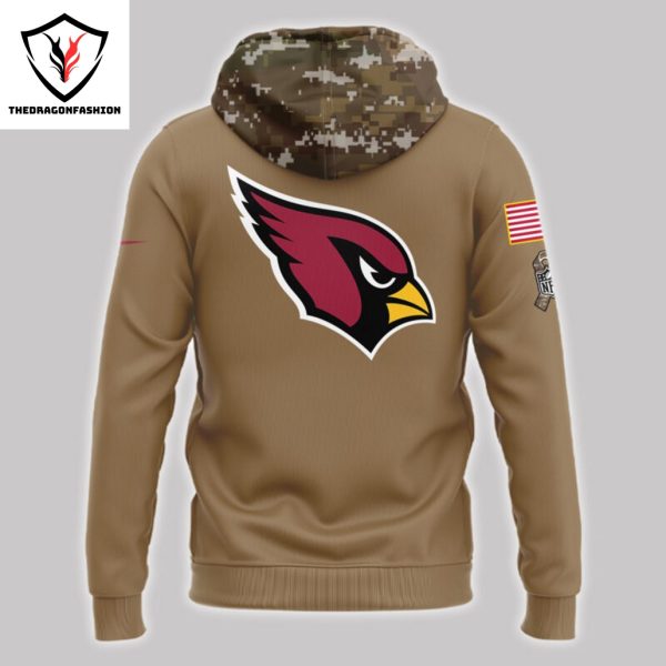 Salute To Service Arizona Cardinals Logo Hoodie