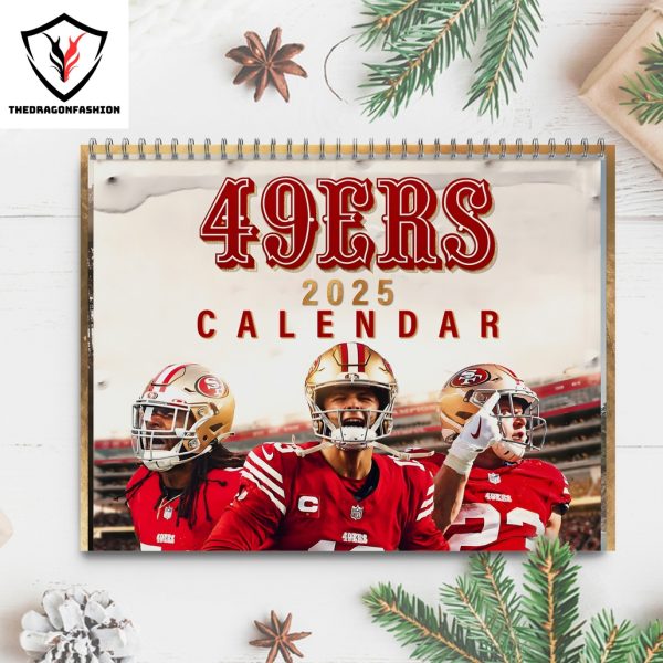 San Francisco 49ers New Year 2025 Calendar