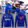 SMU Mustangs Football For Fans Hoodie – White