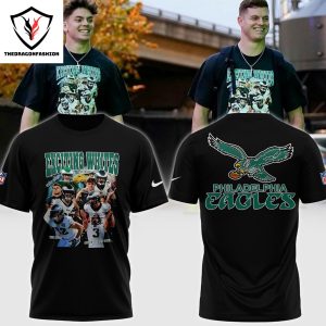 Philadelphia Eagles Exciting Whites Eagle 3D T-Shirt