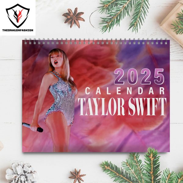 Taylor Swift Happy New Year 2025 Calendar