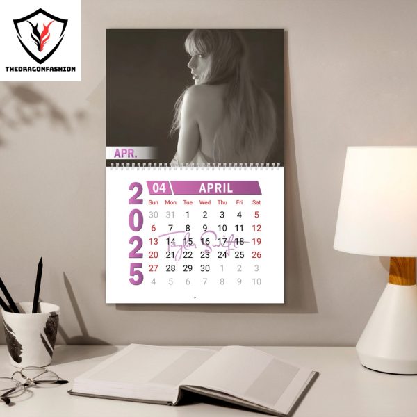 Taylor Swift Happy New Year 2025 Calendar