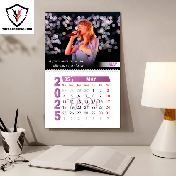 Taylor Swift Happy New Year 2025 Calendar