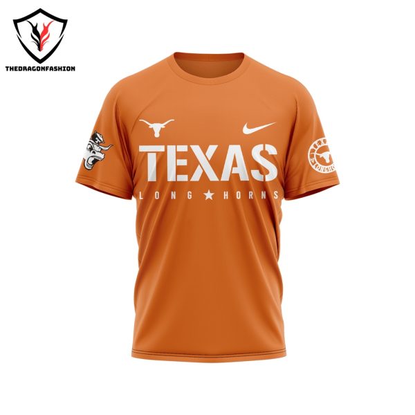 Texas Longhorns Hook Em Horns 3D T-Shirt