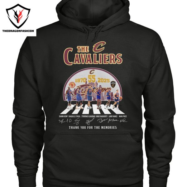 The Cleveland Cavaliers 1970-2025 Signature Thank You For The Memories Unisex T-Shirt