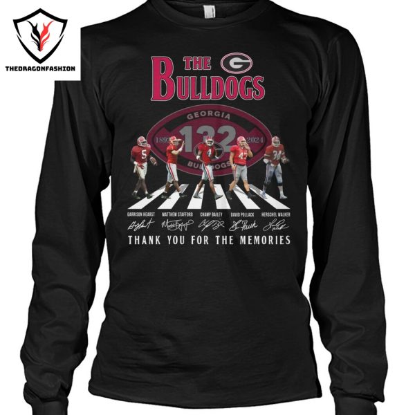 The Georgia Bulldogs 1892-2024 Signature Thank You For The Memories Unisex T-Shirt