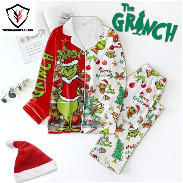 The Grinch Daddy Merry Grinchmas Pajamas Set