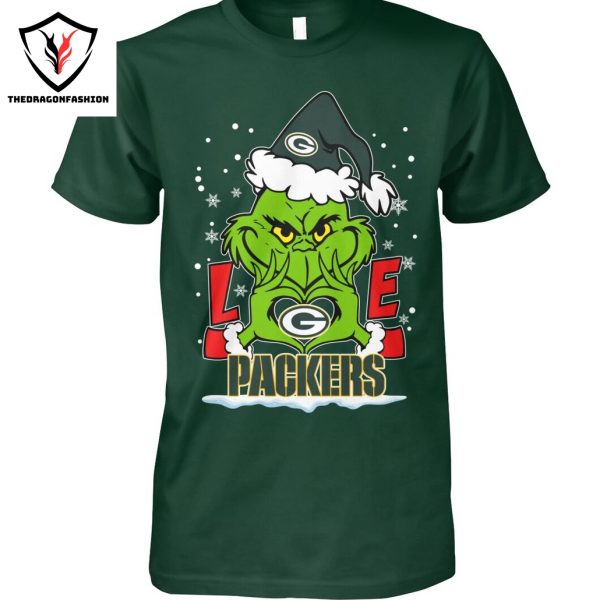 The Grinch Love Green Bay Packers Unisex T-Shirt