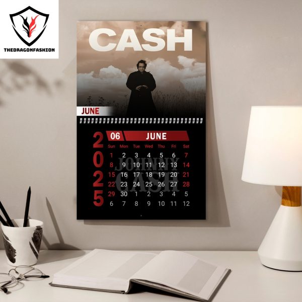 The Legend Of Johnny Cash 2025 Calendar