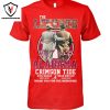 Washington Commanders – The Redskins 92 Years 1932-2024 Signature Thank You For The Memories Unisex T-Shirt