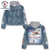 Jelly Roll Somebody Save Me Hooded Denim Jacket