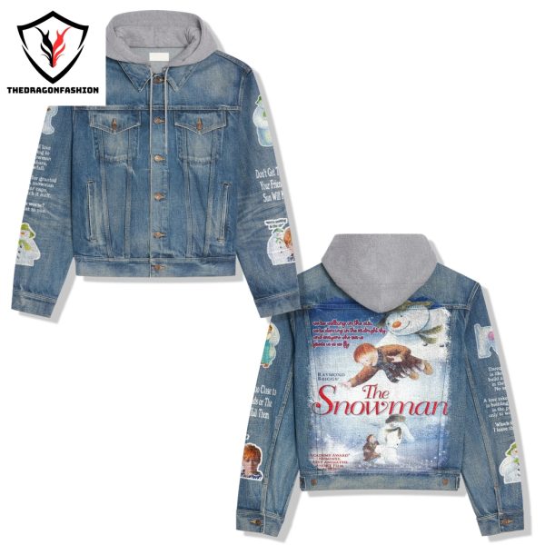 The Snowman Raymond Briggs Hooded Denim Jacket