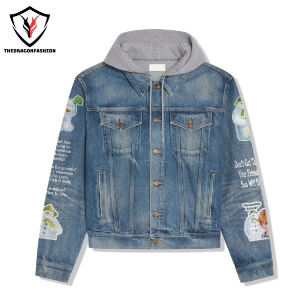 The Snowman Raymond Briggs Hooded Denim Jacket