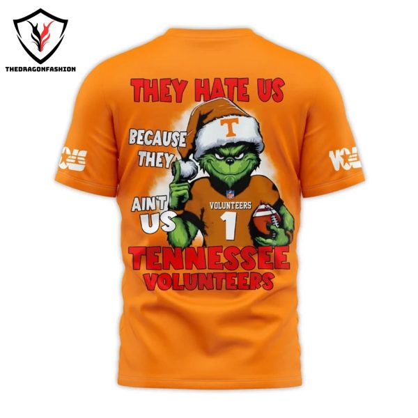 They Hate Us Because Aint Us Tennessee Volunteers 3D T-Shirt