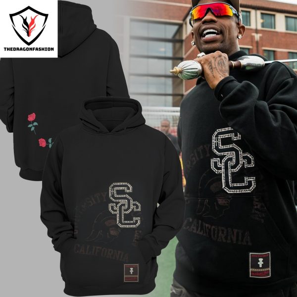 Travis Scott x USC Trojans Football Hoodie – Black