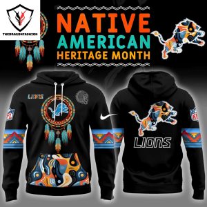 Detroit Lions Native American Heritage Month Hoodie