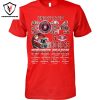 Undefeated Cleveland Cavaliers Ferfect Season Signature Unisex T-Shirt