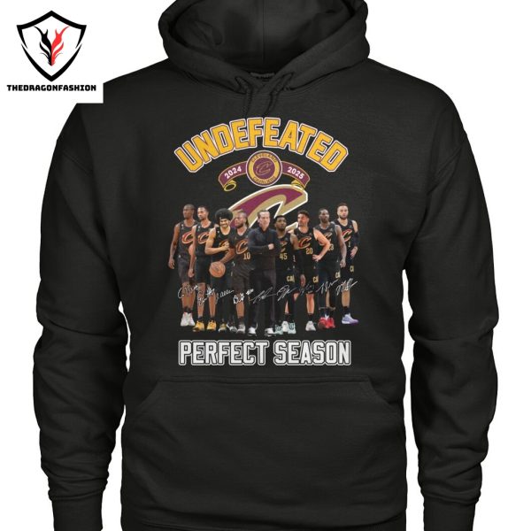 Undefeated Cleveland Cavaliers Ferfect Season Signature Unisex T-Shirt