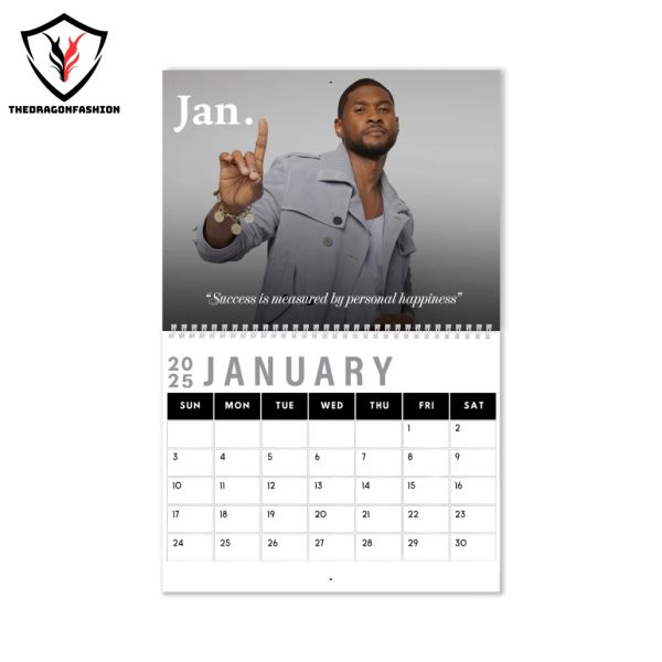 Usher Success Is Measured By Personal Happiness Calendar