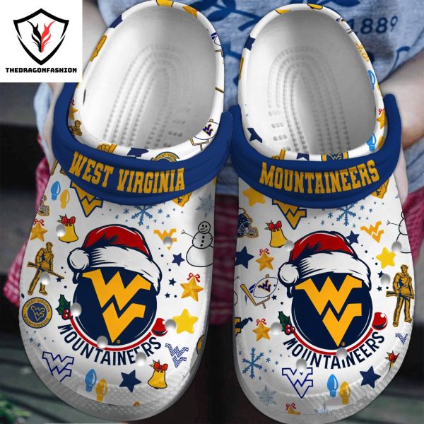 West Virginia Mountaineers Merry Westmas Crocs