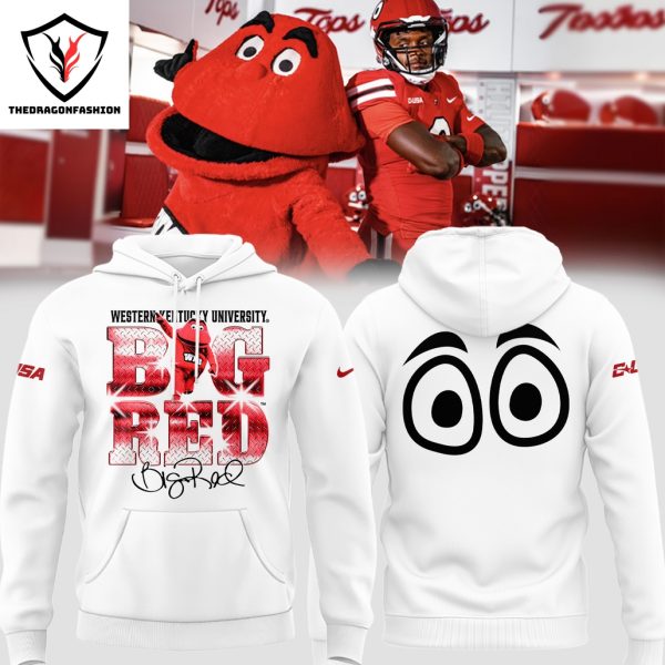 Western Kentucky Hilltoppers Football 2024 Big Red Hoodie