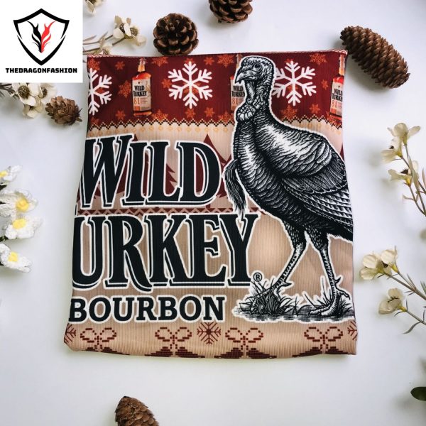 Wild Turkey Bourbon Ugly Christmas Sweater