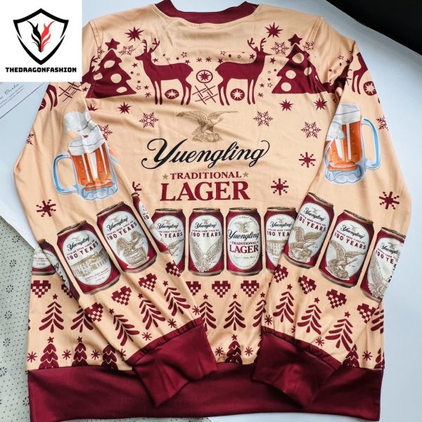 Yuengling Traditional Lager Ugly Christmas Sweater