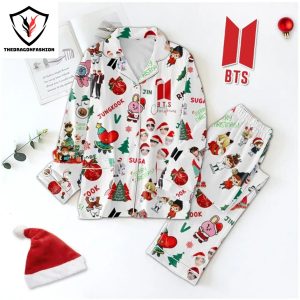 BTS Merry Christmas Design Pajamas Set