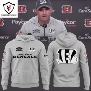 Cincinnati Bengals Salute To Serviec Hoodie – Grey