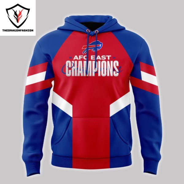 2024 AFC East Division Champions Buffalo Bills Locker Room Trophy Hoodie