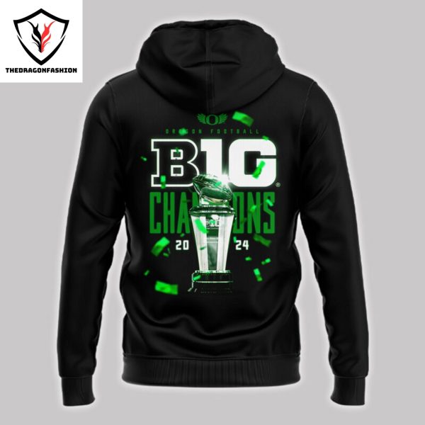 2024 Big Ten Conference Champions Oregon Ducks Hoodie