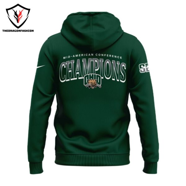 2024 Mac Champions Ohio Bobcats Football Hoodie